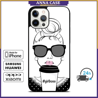 เคสโทรศัพท์มือถือ ลาย Girl Boss 3 สําหรับ iPhone 14 Pro Max 13 Pro Max Samsung Galaxy Note10+ S21Ultra