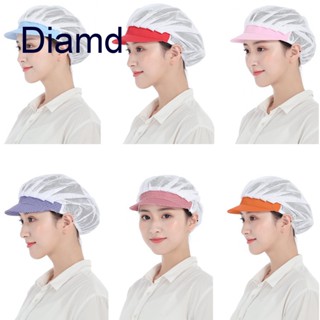 Diamd Workshop หมวกเชฟ หมวกทําอาหาร ระบายอากาศ สําหรับร้านอาหาร ครัว เบเกอรี่ บริกร หมวกทํางาน