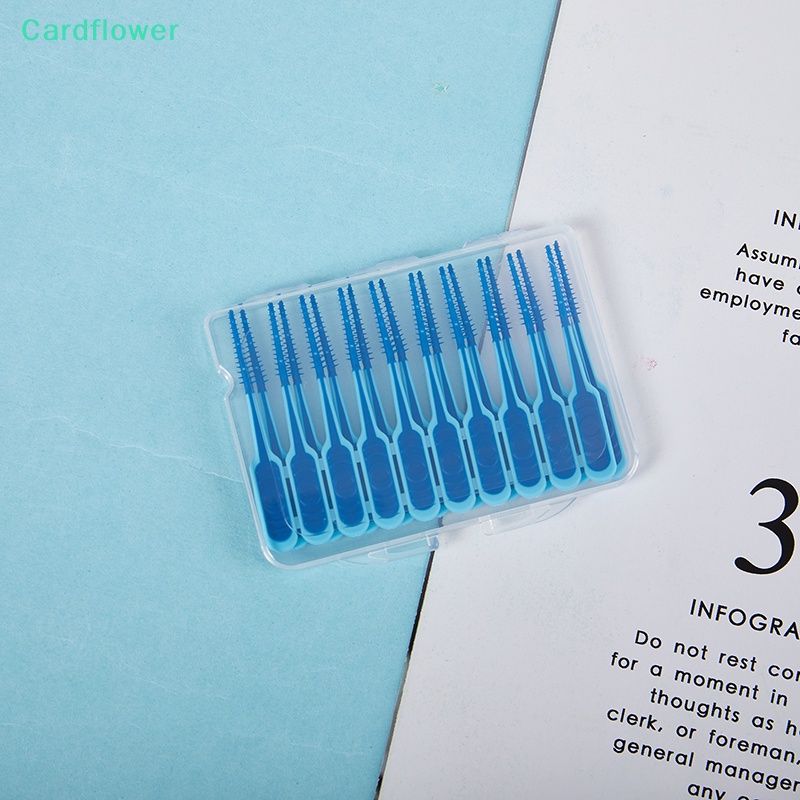 lt-cardflower-gt-ไหมขัดฟัน-ซิลิโคน-สําหรับทําความสะอาดช่องปาก-ลดราคา-20-ชิ้น