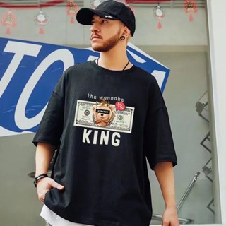 European American ins Hip-Hop Unisex T-Shirt Spring Summer Men Women Same Style oversize Trendy Fashion Loose C_03