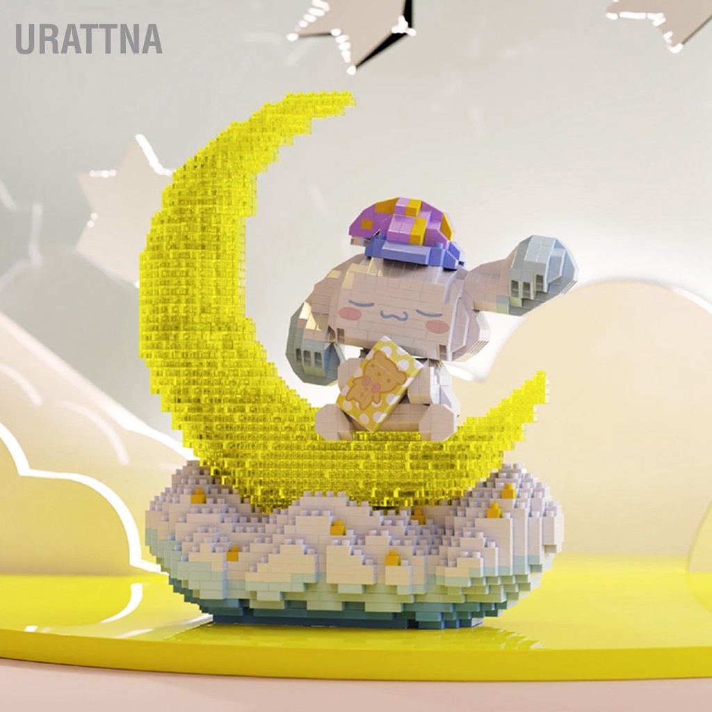 urattna-สุนัขการ์ตูนบล็อกพลาสติก-abs-ประกอบมินิอาคาร-3d-ของเล่นสำหรับเด็กผู้หญิง