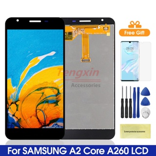 อะไหล่หน้าจอสัมผัสดิจิทัล LCD 5.0 นิ้ว A260 แบบเปลี่ยน สําหรับ Samsung A2 Core A260 Samsung SM-A260F A260F