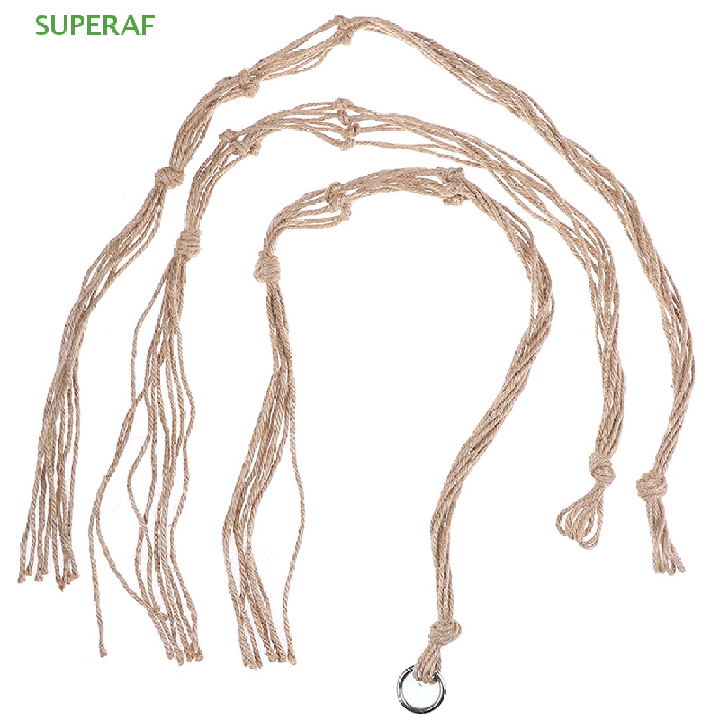 superaf-ที่แขวนกระถางต้นไม้-แบบเชือกถัก-ขายดี