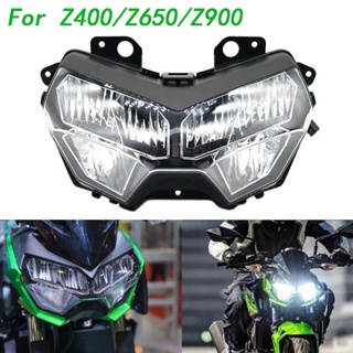 ไฟหน้ารถจักรยานยนต์ LED สําหรับ Kawasaki Z400 Z650 Z900 2018 2019 2020 2021