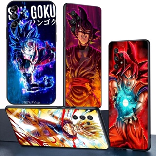 เคสโทรศัพท์ซิลิโคน TPU แบบนิ่ม ลาย BS50 Goku Super Saiyan God Dragon Ball สําหรับ Samsung Galaxy S23+ A23 5G A14 A24 4G F13 F14 M13 5G M14 M54
