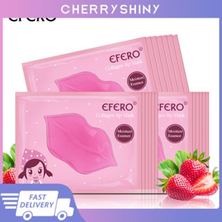 Efero Collagen Lip Mask ให้ความชุ่มชื้นอย่างอ่อนโยน Desalinates Lip Lines Moisturizing Exfoliating Lips