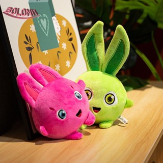 Boloni1 Sunny Bunnies ตุ๊กตากระต่ายน่ารัก ผ้ากํามะหยี่ขนนิ่ม สีรุ้ง ของขวัญวันเกิด สําหรับตกแต่งบ้าน