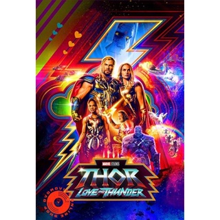 DVD Thor Love and Thunder (2022) ธอร์ ด้วยรักและอัสนี (เสียง ไทย/อังกฤษ | ซับ ไทย/อังกฤษ) DVD