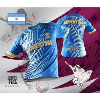 เสื้อยืด ลาย ARGENTINA 2022