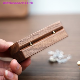 Alittlesearch11 กล่องไม้ สําหรับเก็บเครื่องประดับ สร้อยคอ ต่างหู แหวน ของขวัญ