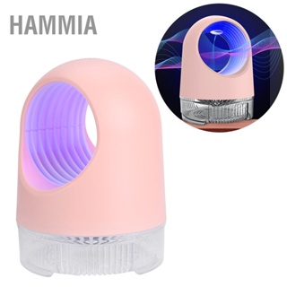 HAMMIA เครื่องฆ่ายุง LED โคมไฟตัวเร่งปฏิกิริยาใบ้ยาสูดพ่นไฟดักแมลงไฟ USB