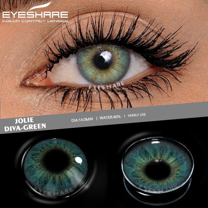 eyeshare-คอนแทคเลนส์-สีน้ําตาล-เลนส์สีฟ้า-สีเขียว-สําหรับดวงตาธรรมชาติ-1-คู่