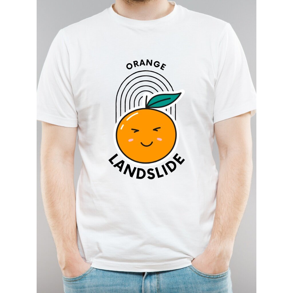 new-เสื้อยืดก้าวไกล-fc-พิมพ์ลาย-orange-landslide-สีขาว-ใหม่เอี่ยมs-5xl