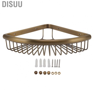 Disuu Corner Shower Caddy  Large  Brass Shower Shelves  for Bathroom