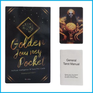 Golden Journey Tarot Decks Game Card English version