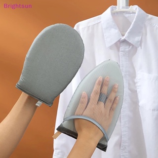 Brightsun ถุงมือรีดผ้า แบบมือถือ ขนาดเล็ก ทนความร้อน สําหรับรีดผ้า นึ่งเสื้อผ้า