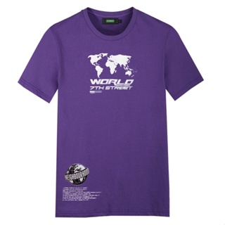 📦พร้อมส่ง ผ้าฝ้ายบริสุทธิ์ 7th Street เสื้อยืด รุ่น WOS019 T-shirt