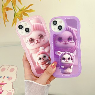 เคสโทรศัพท์มือถือแบบนิ่ม TPU ลายกระต่ายน่ารัก สําหรับ OPPO A5S A5 A7 A3S A15 A15S A35 A57 A71 A16 A31 A92 A55 A52 A74 A53 A54 A36 A59 A83 F7 F11 F9 Pro A93 A9 2020 Reno 3 8