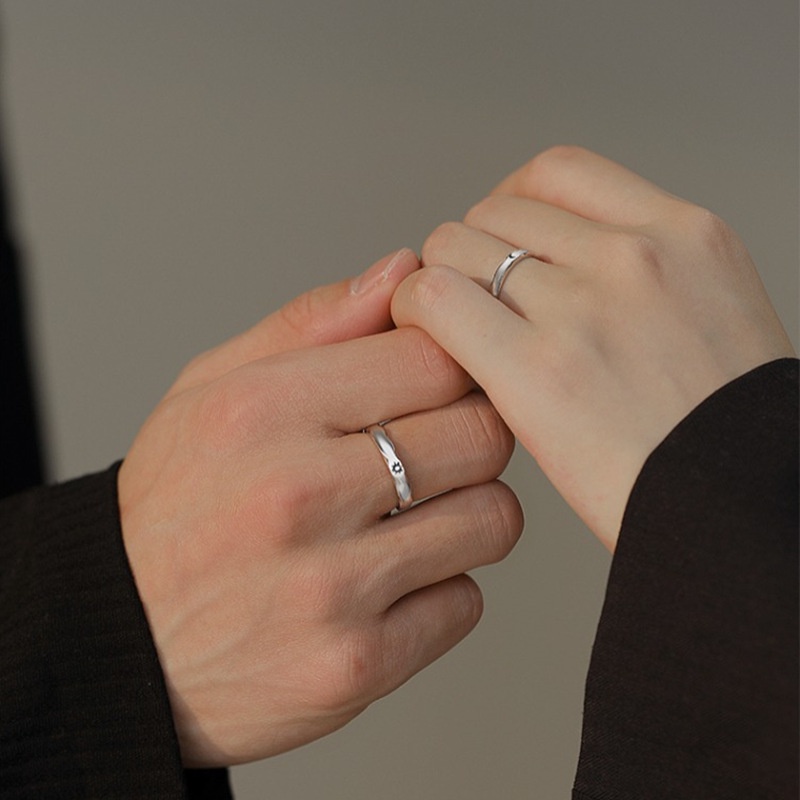 แหวนคู่รัก-รูปดวงอาทิตย์-ดวงจันทร์-แบบเปิด-ปรับได้-ของขวัญที่ระลึก-เรียบง่าย-สําหรับผู้ชาย-และผู้หญิง