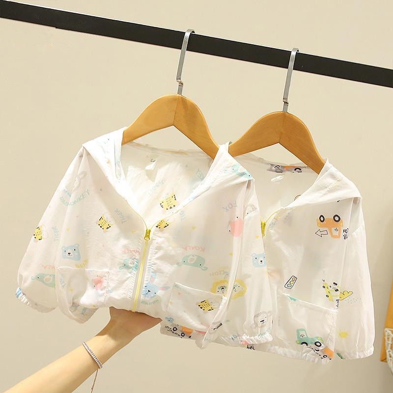 พร้อมส่ง-ลดกระหน่ํา-เสื้อแจ็กเก็ต-ผ้าเรยอน-แบบบางพิเศษ-ระบายอากาศได้ดี-กันแดด-สไตล์เกาหลี-และญี่ปุ่น-แฟชั่นฤดูร้อน-สําหรับเด็ก