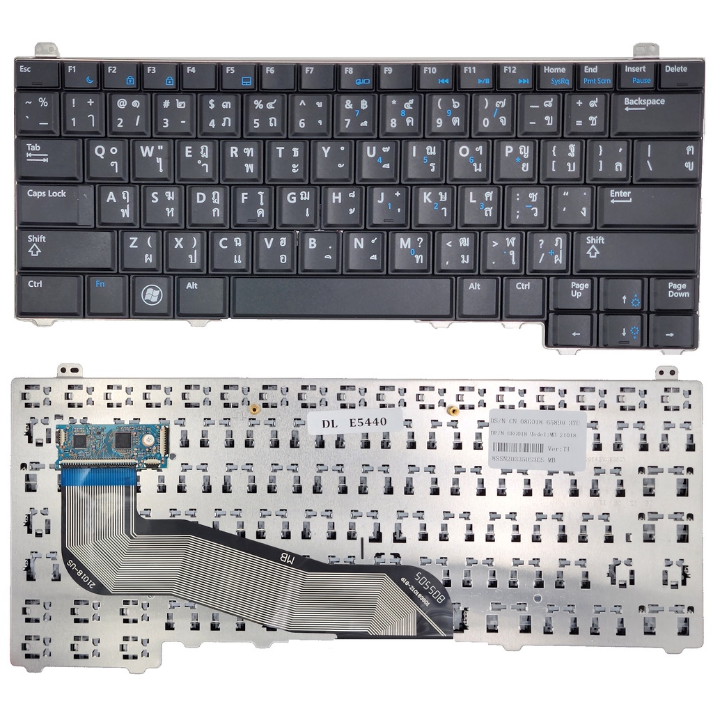 keyboard-dell-คีย์บอร์ด-เดล-dell-latitude-e5440-nx0t3