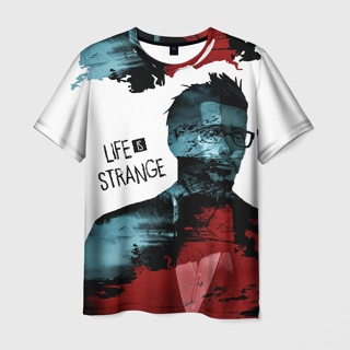 เสื้อยืด พิมพ์ลาย Life is Strange 3 มิติ สําหรับผู้ชาย