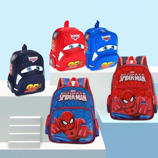 กระเป๋านักเรียนเด็ก กระเป๋านักเรียนอนุบาล 3D Spider รูปแบบการ์ตูน กันน้ํา สําหรับเด็กอนุบาล กระเป๋าเด็กอนุบาล