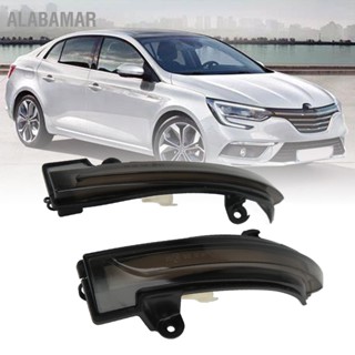 ALABAMAR กระจกมองหลังไฟเลี้ยวไฟเลี้ยว Strong Light Transmission สำหรับ Megane 4 IV 2016-2019