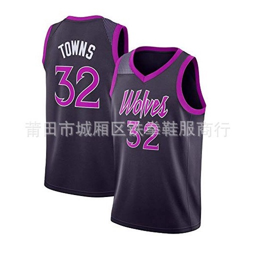 เสื้อกีฬาบาสเก็ตบอล-ปักลาย-nba-timberwolves-32nd-low-jersey-2021-246249