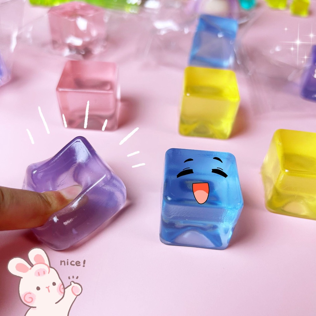ในการจัดส่ง-ice-cube-soft-elastic-decompression-pinch-music-toy-ของเล่น-squishy-สำหรับเด็ก-antistress-ball-squeeze-party-favors-ของเล่นบรรเทาความเครียด