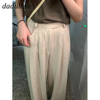 DaDulove💕 New American Ins High Street Thin Casual Jeans Niche High Waist Wide Leg Pants Large Size Trousers