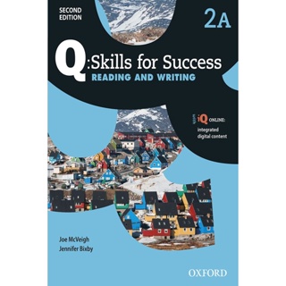 Bundanjai (หนังสือเรียนภาษาอังกฤษ Oxford) Q : Skills for Success 2nd ED 2A, Reading &amp; Writing : Students Book +iQ