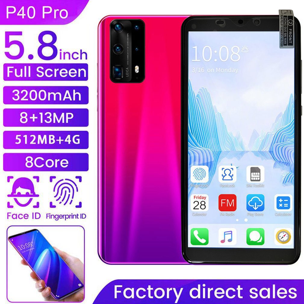 dual-core-p40-pro-smartphone-5-8-inch-screen-512mb-4gb-android