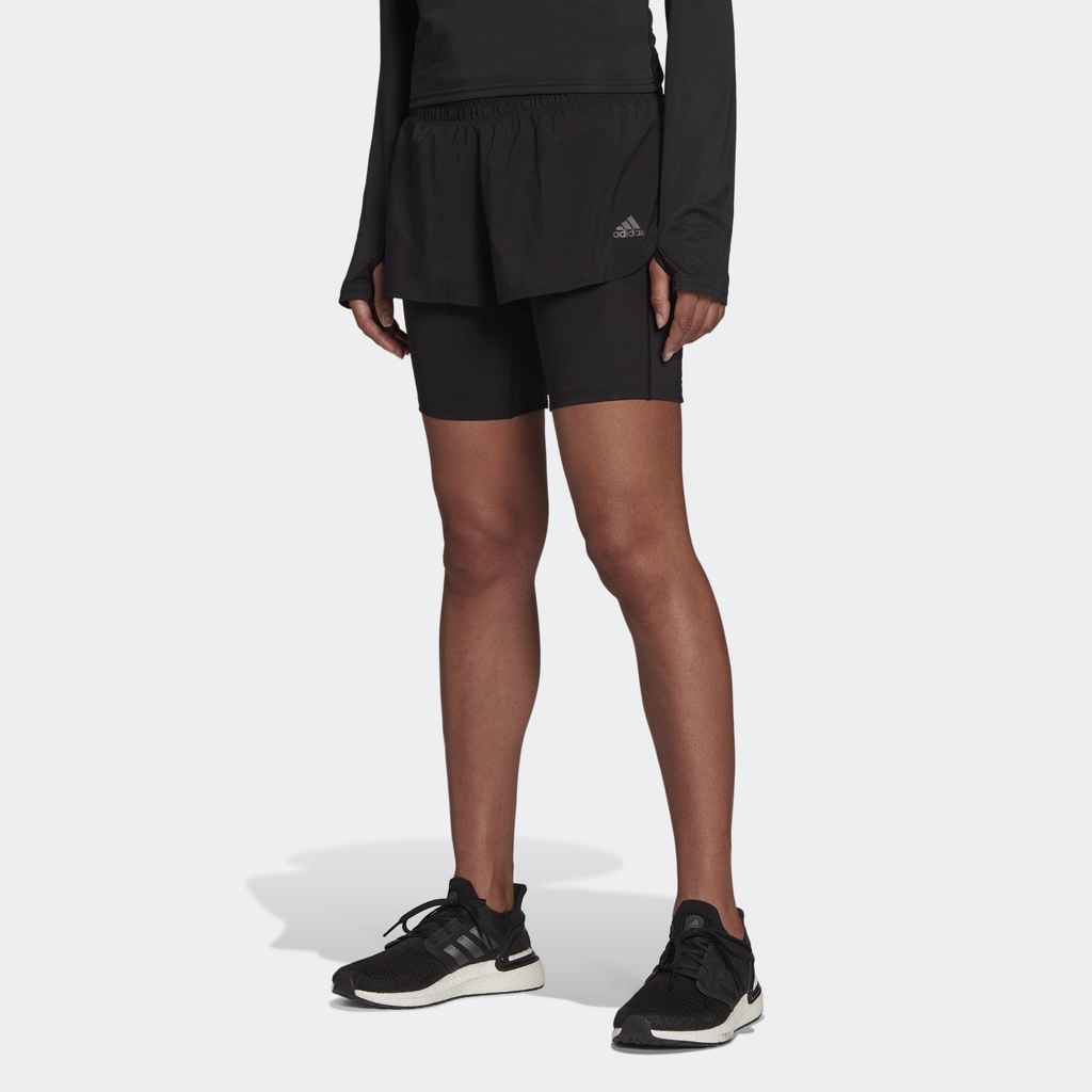 adidas-วิ่ง-กางเกงวิ่งขาสั้นดีไซน์ทูอินวัน-run-icons-ผู้หญิง-สีดำ-h57754