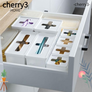 Cherry3 กล่องทิชชู่ แบบไขว้ พร้อมฝาปิด สําหรับห้องครัว