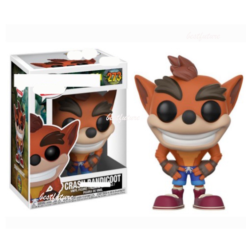 ใหม่-funko-pop-crash-bandicoot-เกมแอคชั่นฟิกเกอร์-ของเล่น-ของขวัญ