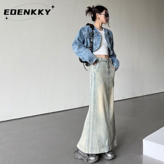 EOENKKY  กระโปรง กระโปรงยีนส์ กระโปรงกางเกง 2023 NEW Style 080127 สวย ins ทันสมัย Chic A23M0F9 36Z230909