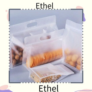 Ethel1 ถุงซิป กันรั่วซึม ใช้ซ้ําได้ สําหรับจัดเก็บอาหาร ในตู้เย็น บ้าน ห้องครัว 1 3 ชิ้น