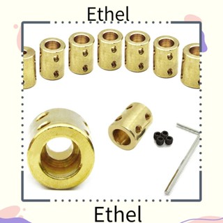 Ethel1 อะแดปเตอร์เชื่อมต่อทองเหลือง 5 6 6.35 7 8 10 มม. สําหรับมอเตอร์เครื่องบินบังคับ