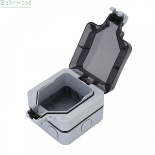 【Big Discounts】Weatherproof Outdoor Electrical Socket Box Durable PC Material Easy Installation#BBHOOD