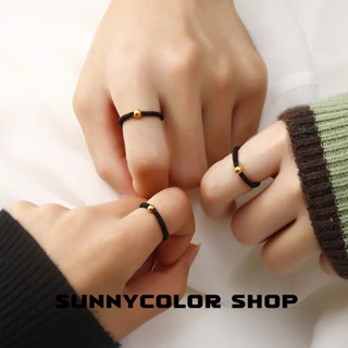 SUNNYCOLOR  ในระยะเวลาจํากัด แหวน แหวนแฟชั่น insลีลา ชีวิตประจําวัน การออกแบบแบรนด์ A98N1HD