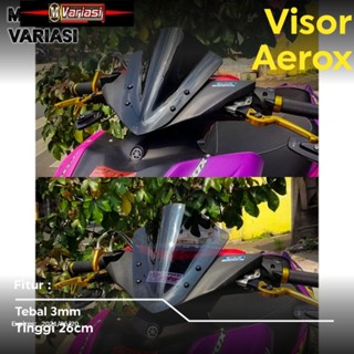 โมเดลที่บังแดด Jenong Visor Aerox Hedon แบบใหม่