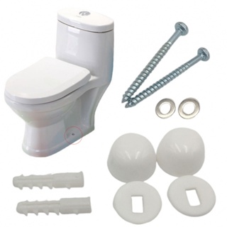 Screws 1 Set Bidet Bolts For Toilet Foot Pan Plastic + Iron Repairment