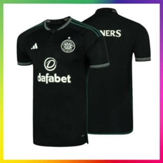 233/24 ใหม่ Celtic away เสื้อฟุตบอล แขนสั้น เวอร์ชั่นไทย สําหรับผู้ชาย 1:1