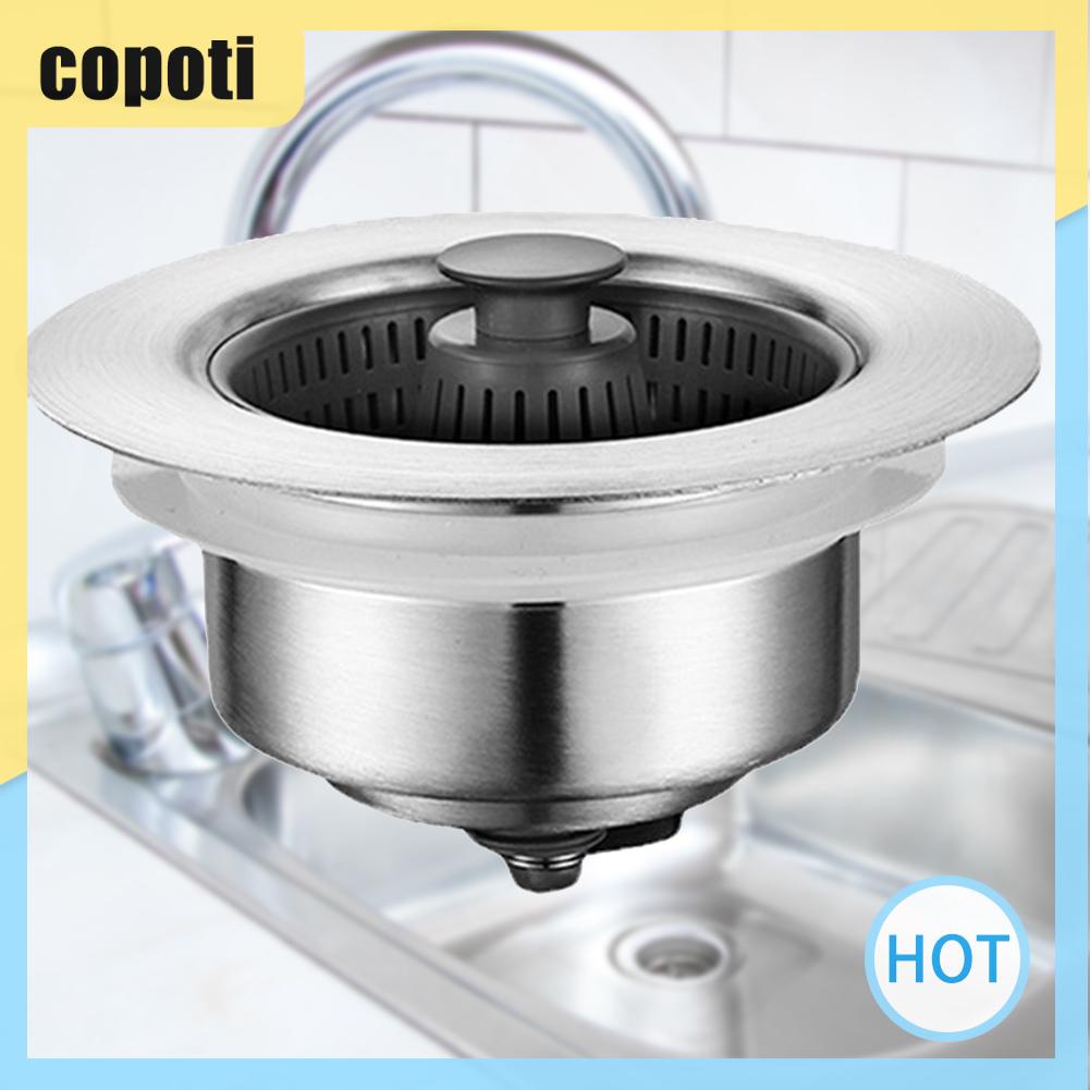 copoti-3-in-1-ตะแกรงกรองท่อระบายน้ํา-สเตนเลส-สําหรับอ่างล้างจาน-ห้องครัว-บ้าน