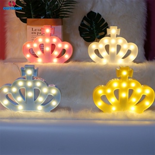 ตกแต่งห้องเด็ก Creative Modeling Light Crown Led Night Light ห้องนอนเด็ก ไฟกลางคืนคริสต์มาส ตกแต่งงานแต่งงาน ซินเธีย cynthia cynthia