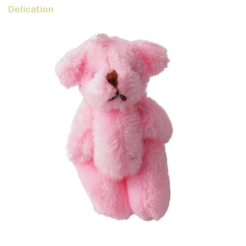 delication-ตุ๊กตาหมีน้อยน่ารัก-ผ้ากํามะหยี่-แบบนิ่ม-ของขวัญคริสต์มาส-สําหรับเด็ก