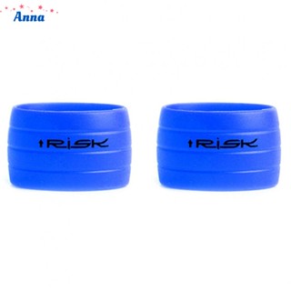 【Anna】2PCS Silicone Bike Handlebar Tape Fixed Ring Anti-Skip Handle Bar Tapes