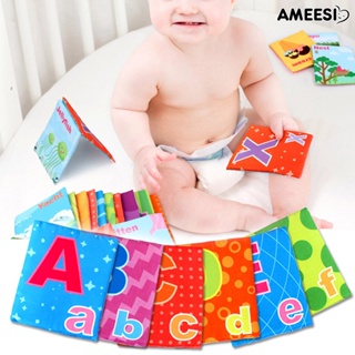 Ameesi การ์ดตัวอักษร ABC ฝึกประสานมือ และตา ของเล่นเสริมการเรียนรู้ สําหรับเด็กก่อนวัยเรียน