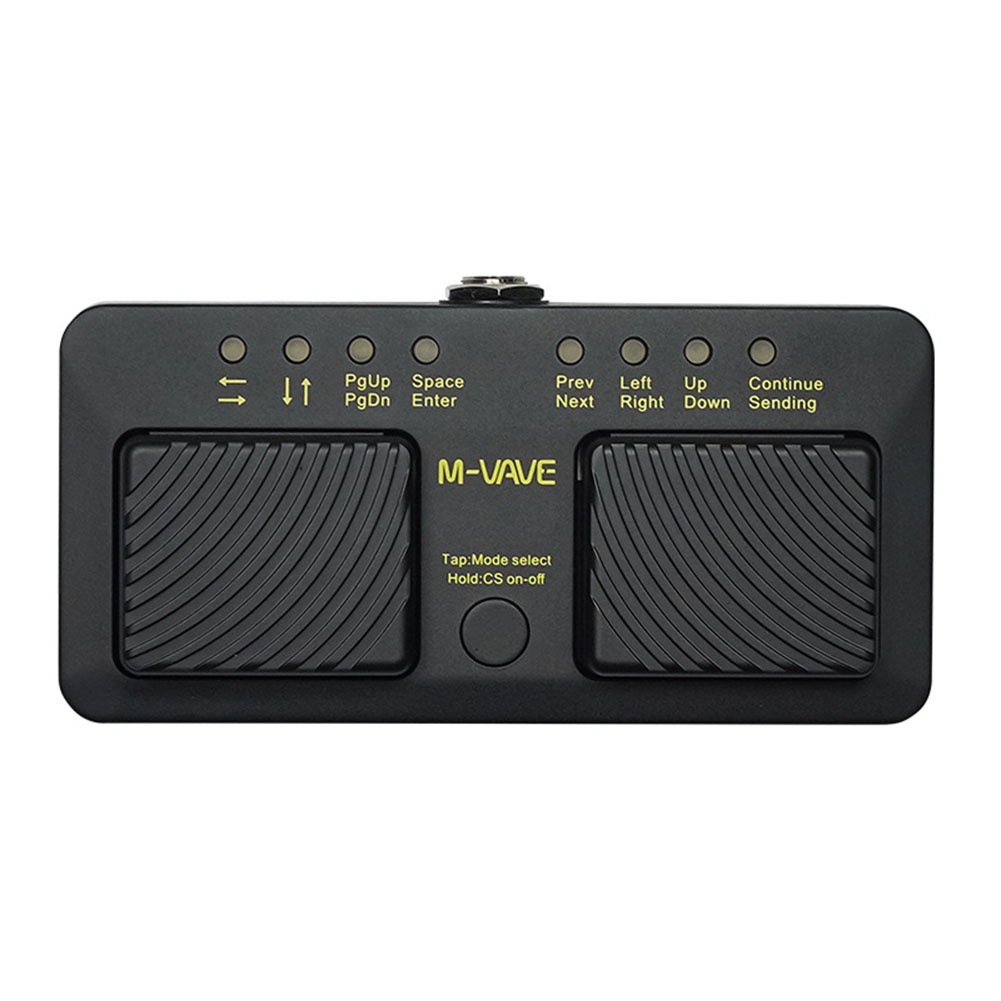 new-arrival-silent-foot-pedal-page-turner-for-outdoor-performances-wireless-and-rechargeable